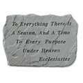 Kay Berry Inc Kay Berry- Inc. 69120 To Everything There Is A Season - Memorial 18 Inches x 13 Inches 69120